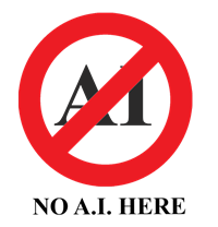 No AI Here Logo